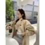 韩国孕妇小众新款风衣