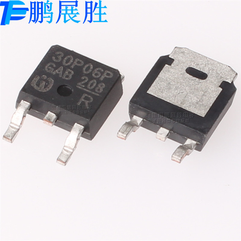 SPD30P06P 全新原装 贴片TO-252 P沟道 耐压60V 电流25A 场效应管