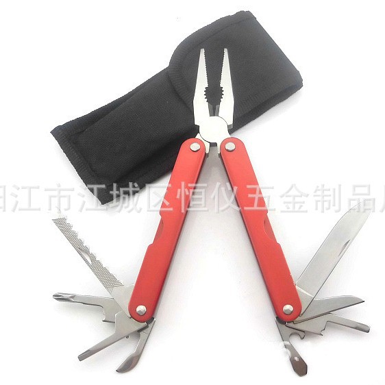 不锈钢多功能钳子便携电泳钳 8712多功能折叠钳子户外工具批发