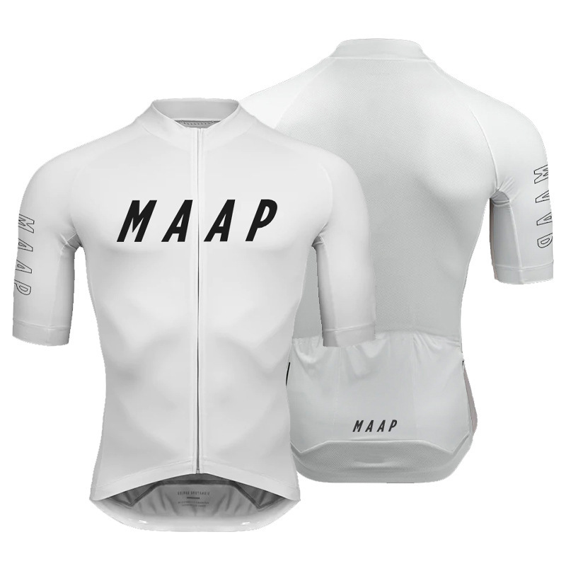 MAAP Men's Road Bike Summer Cycling Suit Short-sleeved Professional Breathable Cycling suit Quick-dry Double Arrow