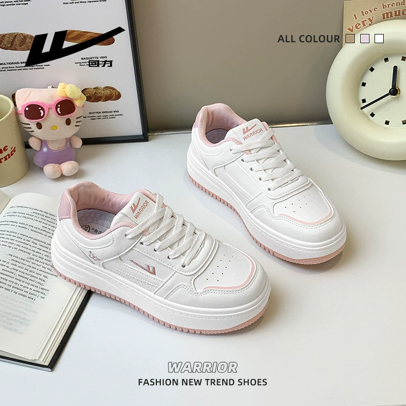 Женские кроссовки на толстой подошве цвета сладкого клубничного роза с нежной вышивкой бабочек, энергичные низкие кеды оптом