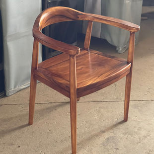New Chinese Style South American Walnut Solid Wood Presidential Chair, Dining Chair, Leisure Chair, Armrest