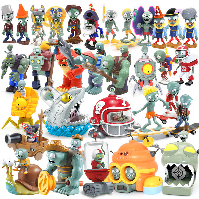 Genuine Plants vs. Zombies Toys Bulk Giant Zombie Doll Barricades Hand-held Children's Toys Wholesale