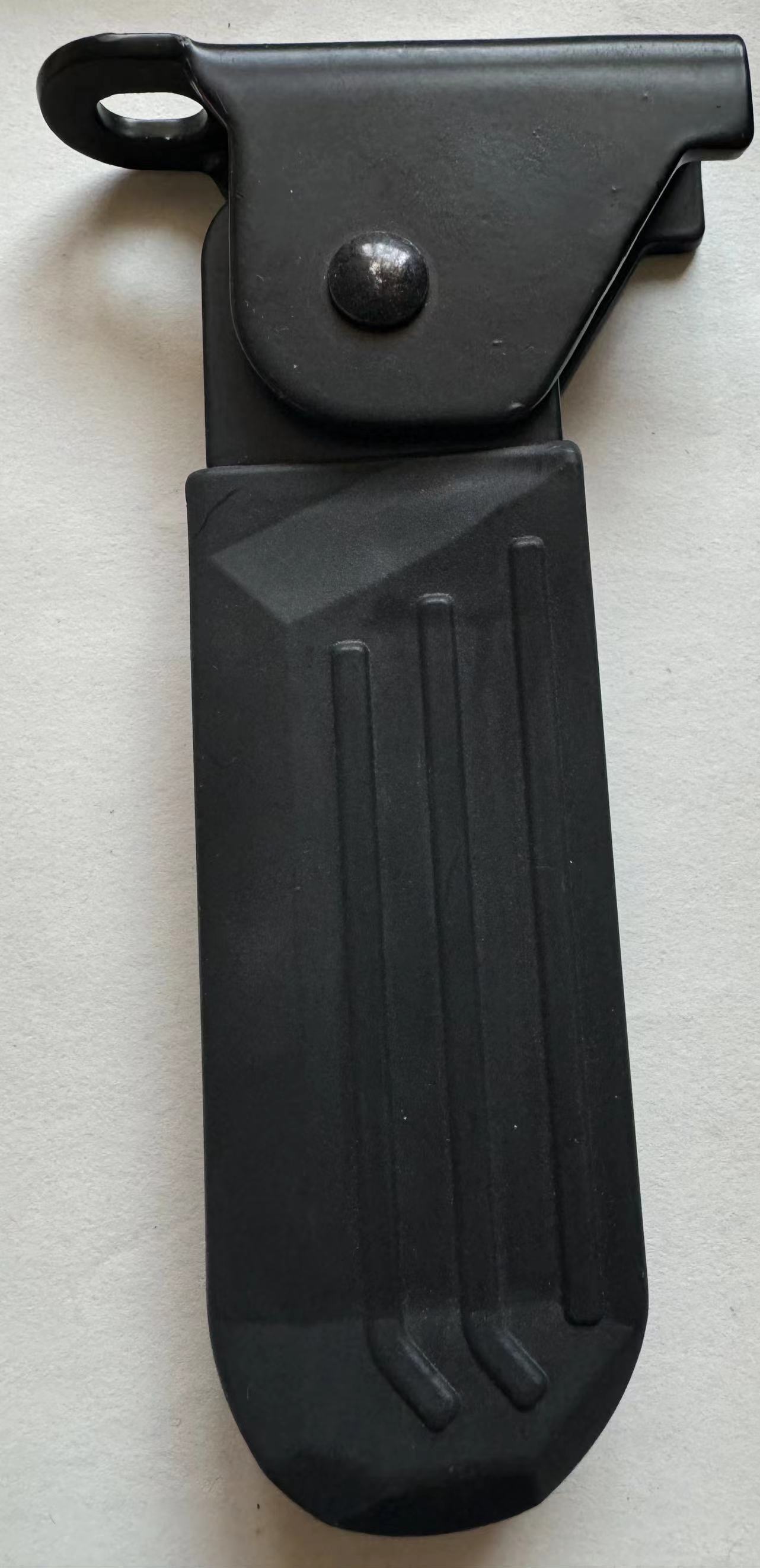 Black 5cm foot rubber material pp