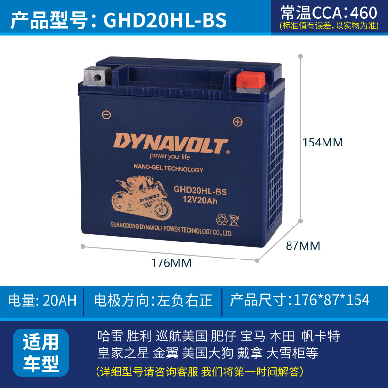 Batería de motocicleta de león para brisa de primavera Benelli Harley BMW 125 pedal hawk Kawasaki 12V batería