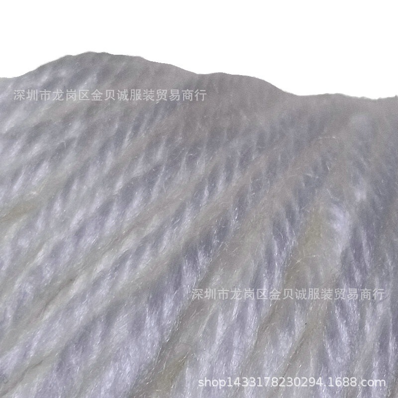 Wholesale 4-Ply Acrylic Wool Yarn, 7-Count 4-Ply Full Wool Yarn, Coarse Wool Yarn, Ice Strip Yarn, Coarse Strip Yarn, Ring-Spun Fine Yarn