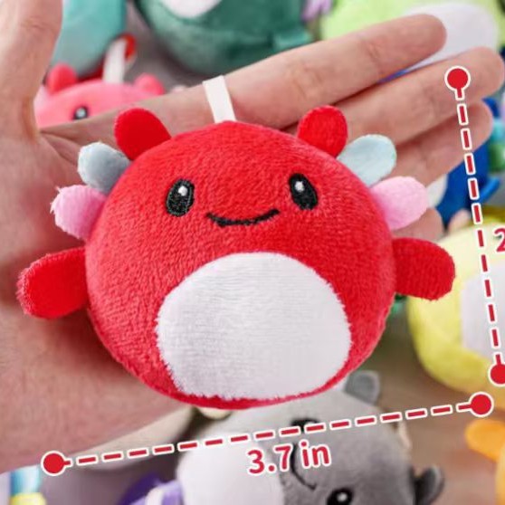 Cross-Border Axolotl Doll Plush Toy Cute Soft Children's Doll Rag Doll Amazon Girls Gift Ornament