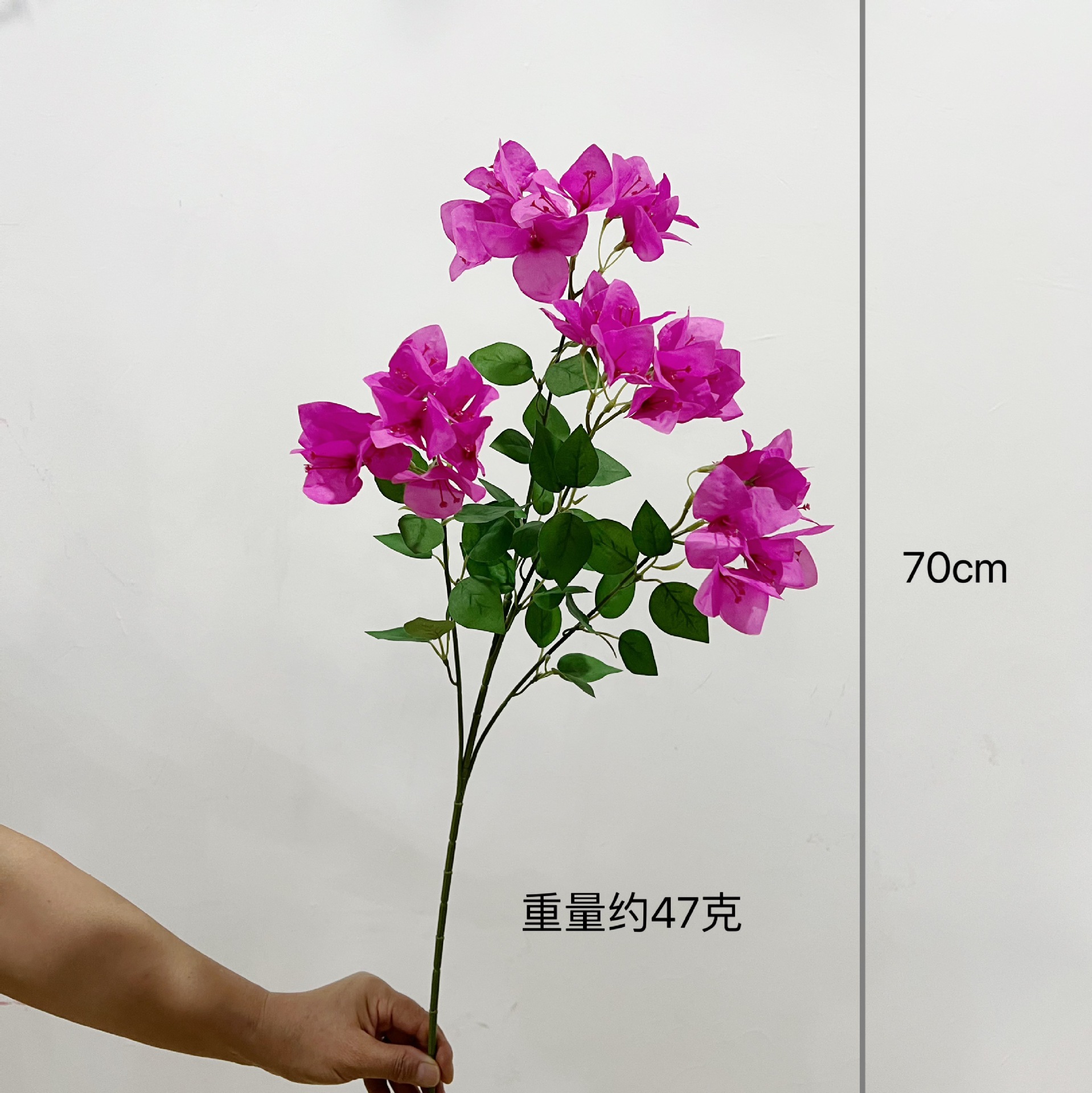 Hanyang triángulo flor de boda diseño de simulación de flores de ciruela 4 tiendas decoración del hogar flor de simulación de ciruela triángulo mayorista