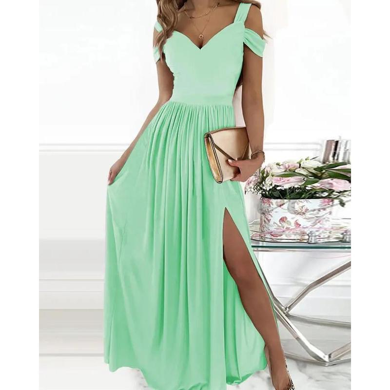 H3966 AliExpress Amazon nuevo accesorios de boda transfronterizos impresos de mujer cuello abierto