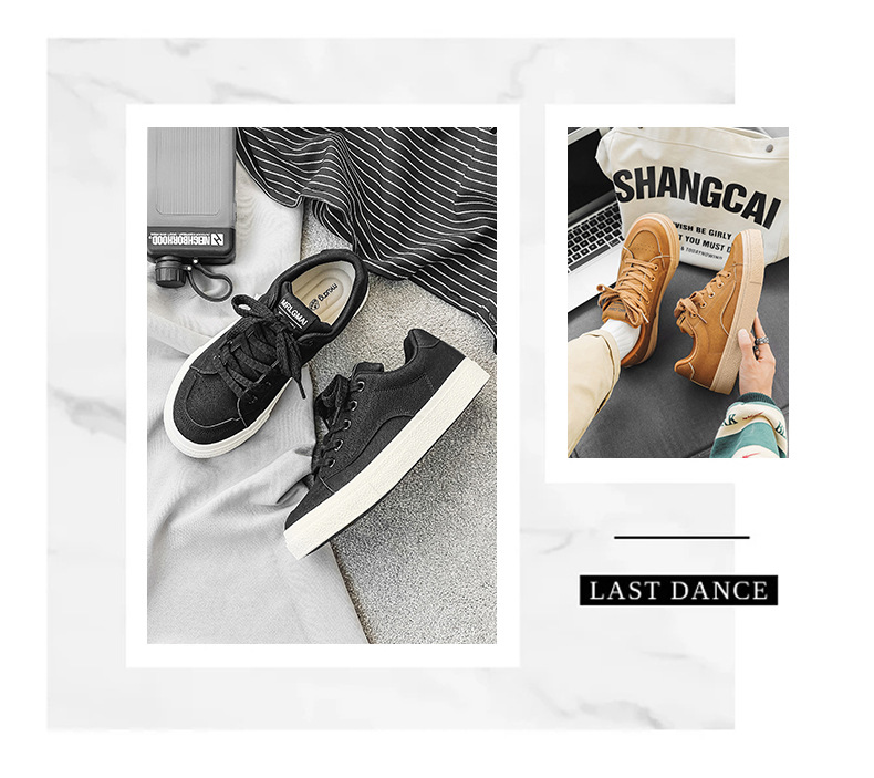 Sapatos masculinos de couro, elegantes e versáteis, casuais, com sola macia e cano baixo_voghion.com