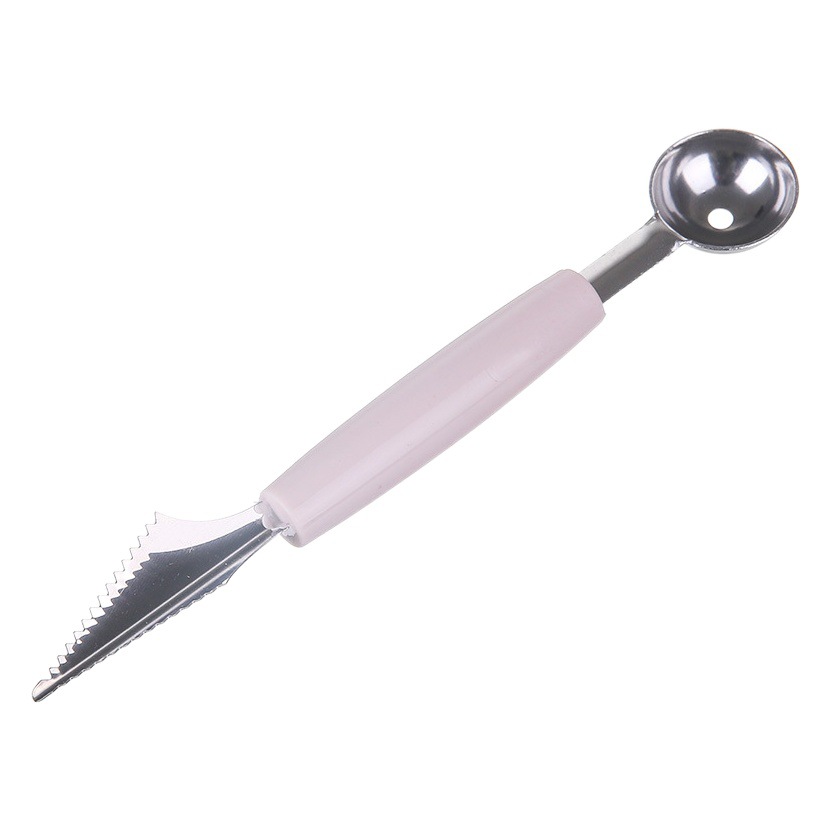 Cuchara para frutas de acero inoxidable, cuchara para sandía, cuchillo para tallar, cortador de frutas, cuchara para frutas de restaurante, cuchara para sandía
