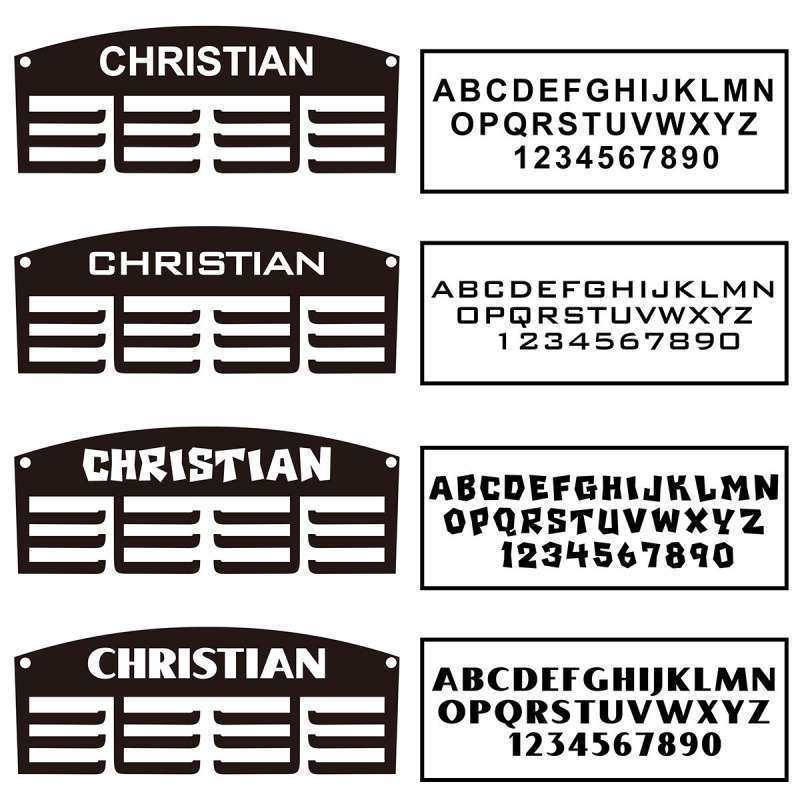 곡선 메달 스탠드