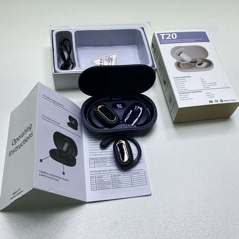 Nuevos auriculares de traducción inteligente traducción multilingüe traducción de llamadas fuera de línea OWS fuente de auriculares inalámbricos