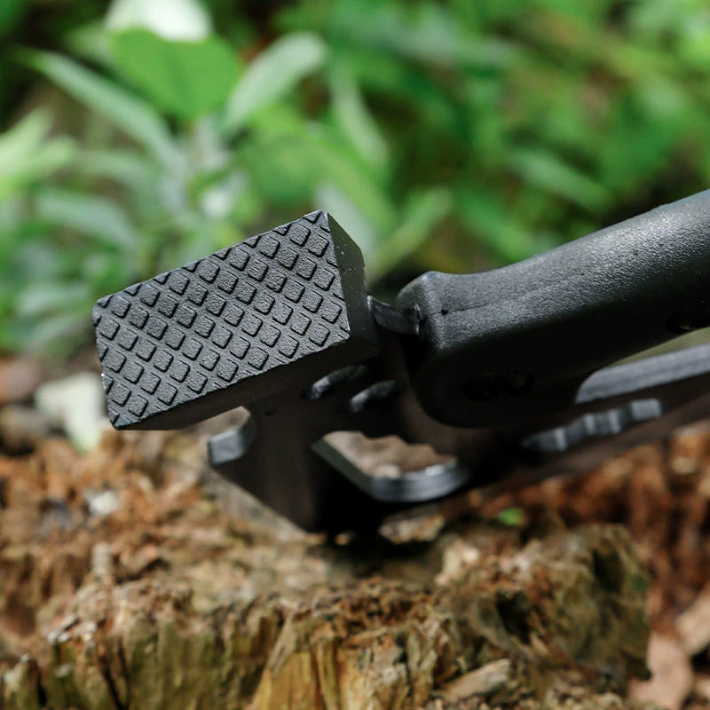 Ax high manganese steel multifunctional engineer ax camping survival tactics mountaineering hand ax firewood ax outdoor survival ax