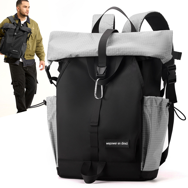WEPOWER nuevo tipo de mochila para hombres y mujeres, mochila casual de gran capacidad, mochila para estudiantes de secundaria y secundaria