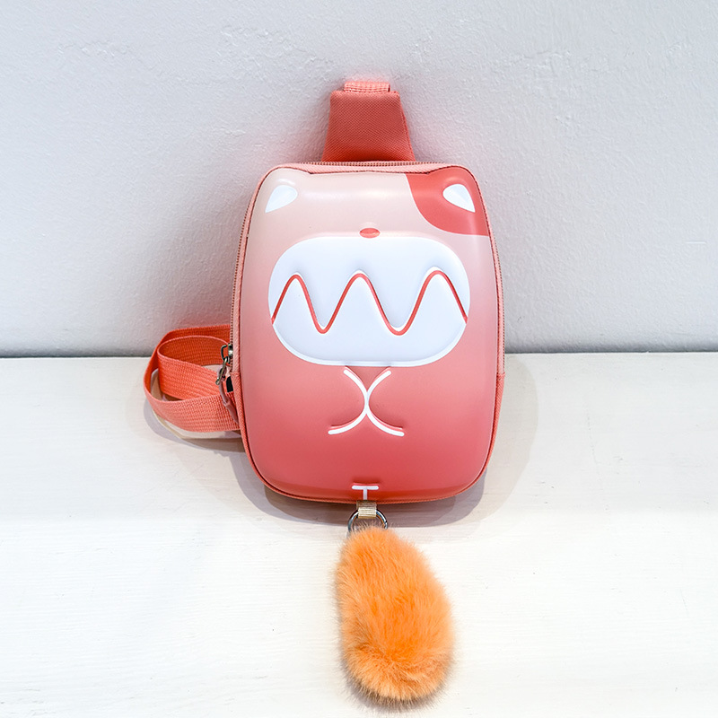 Bolsos de niñas bolsos de pecho de dibujos animados para niños lindos bolsos de cinturón de niñas 2025, nuevos huevos para niños mochila pequeña