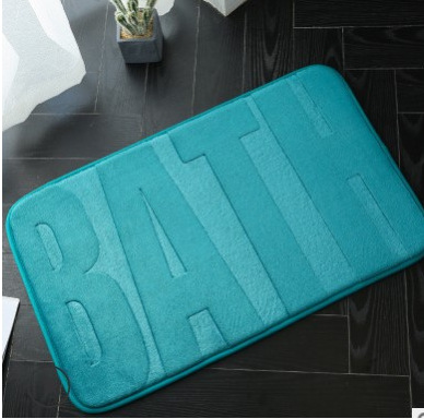 45X75 engrosada alfombra de piso absorbente alfombra de la puerta sala de estar dormitorio cocina alfombra de entrada baño estera antideslizante alfombra de esponja