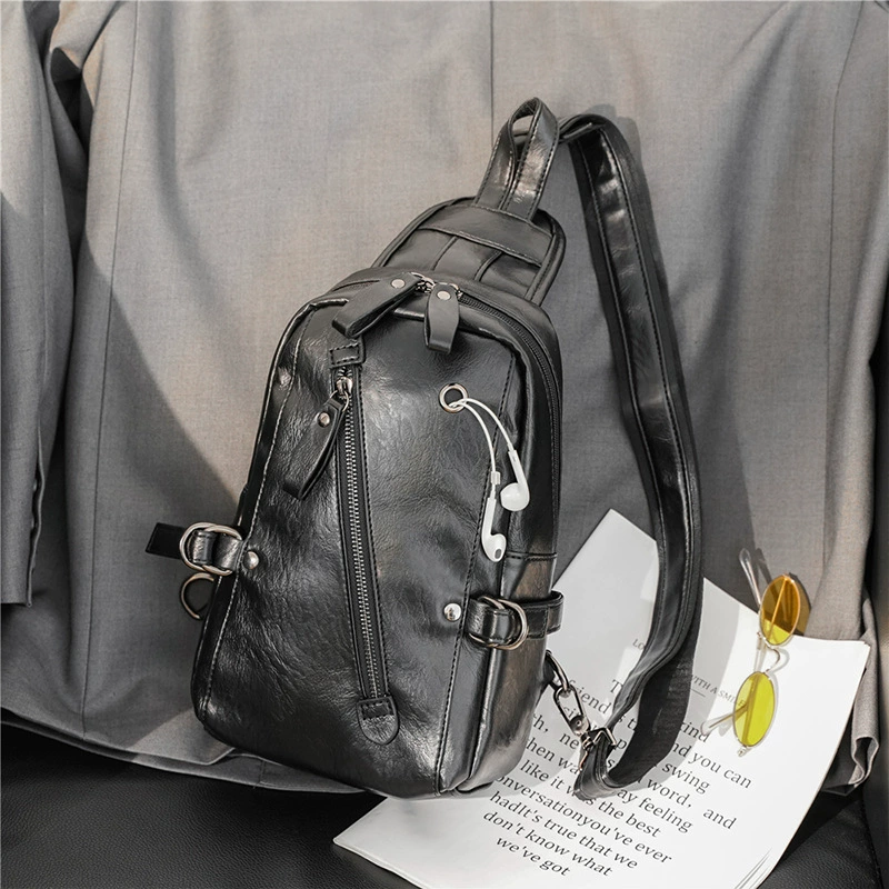 Fashionable chest bag for traveling, bag strap one shoulder, backpack, wholesale, Korean style