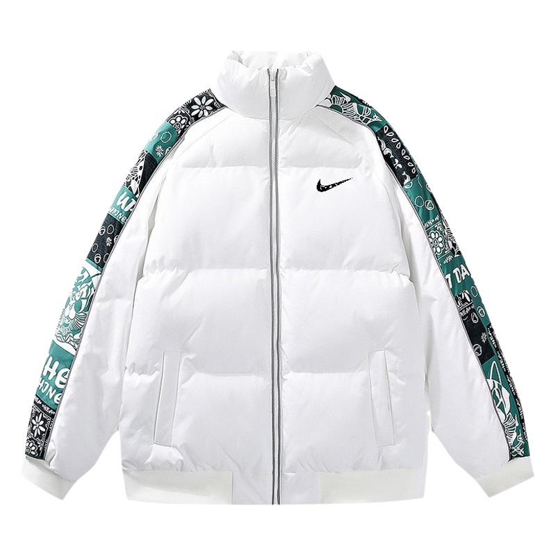 Hombres 2023 abajo chaqueta acolchada de algodón deportes de invierno de los hombres pareja pan chaqueta acolchada de algodón corto estudiante casual chaqueta acolchada de algodón mujeres