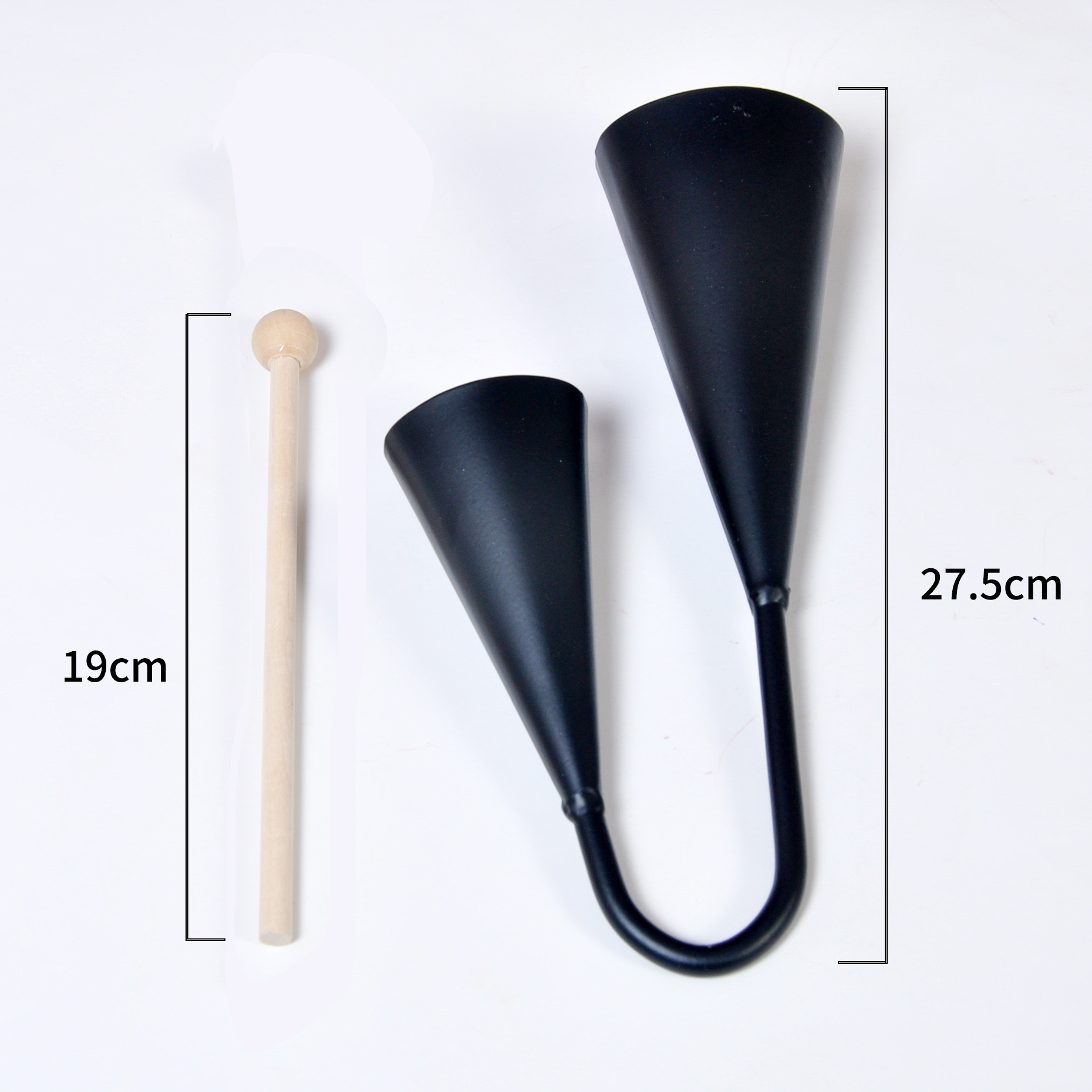 Fabricante directo de soporte de percusión Orf tambores de madera negra pescado timbre