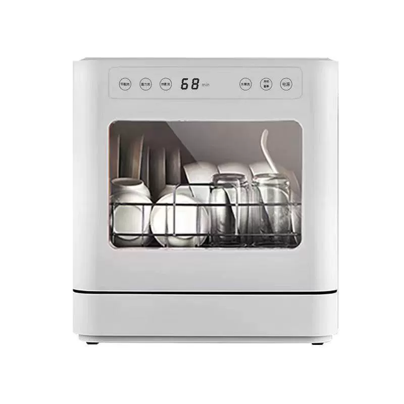 Заводская прямая поставка: 8-местная посудомоечная машина большой вместимости, полностью автоматическая, интеллектуальная, с горячим воздухом для сушки и дезинфекции.