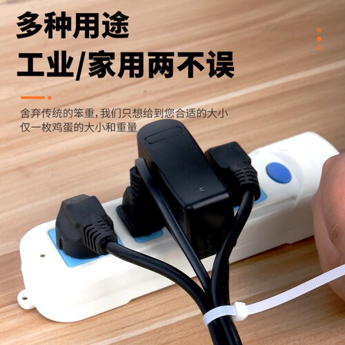 CHFK self-locking nylon cable tie plastic strapping cable tie rope strangled dog cable tie black binding belt