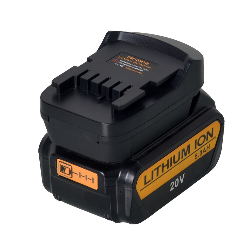 Suitable for Metabo18V Lithium-Ion Battery Power Tool Adapter Dm Mt Bs18 20Mtb