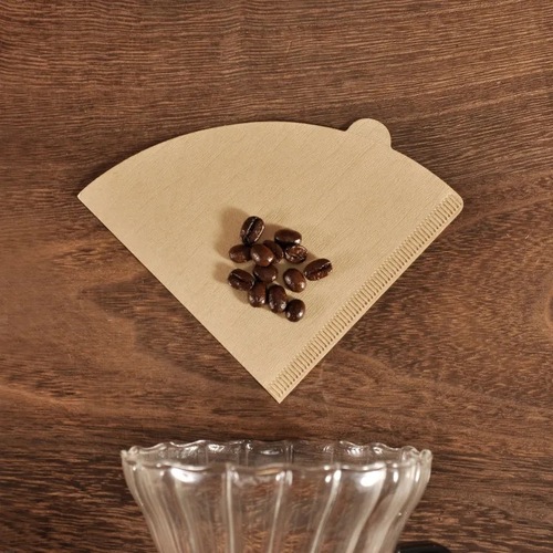 Coffee filter paper fan-shaped coffee filter paper hand-brew v60 filter paper American coffee machine special conical coffee filter paper