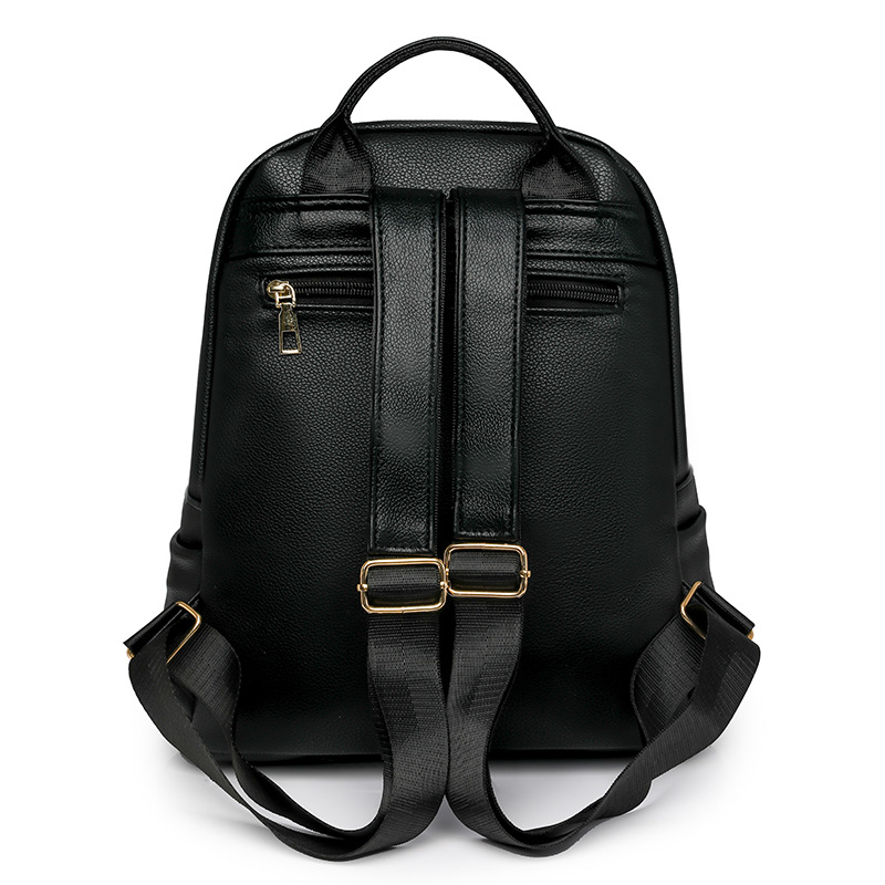 Mochila para mujer 2024 – diseño moderno de cuero suave, impermeable y ligera, ideal para viajes o escuela