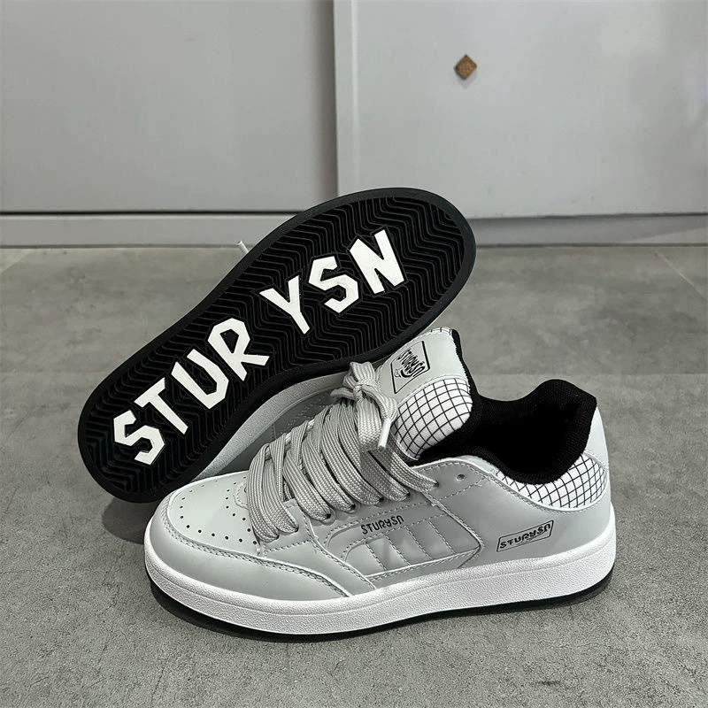 Корейская версия повседневного нишевые дизайнерские туфли для женщин ins Харадзюку-гавань, дикий ретро-классический тренд уличная обувь осень