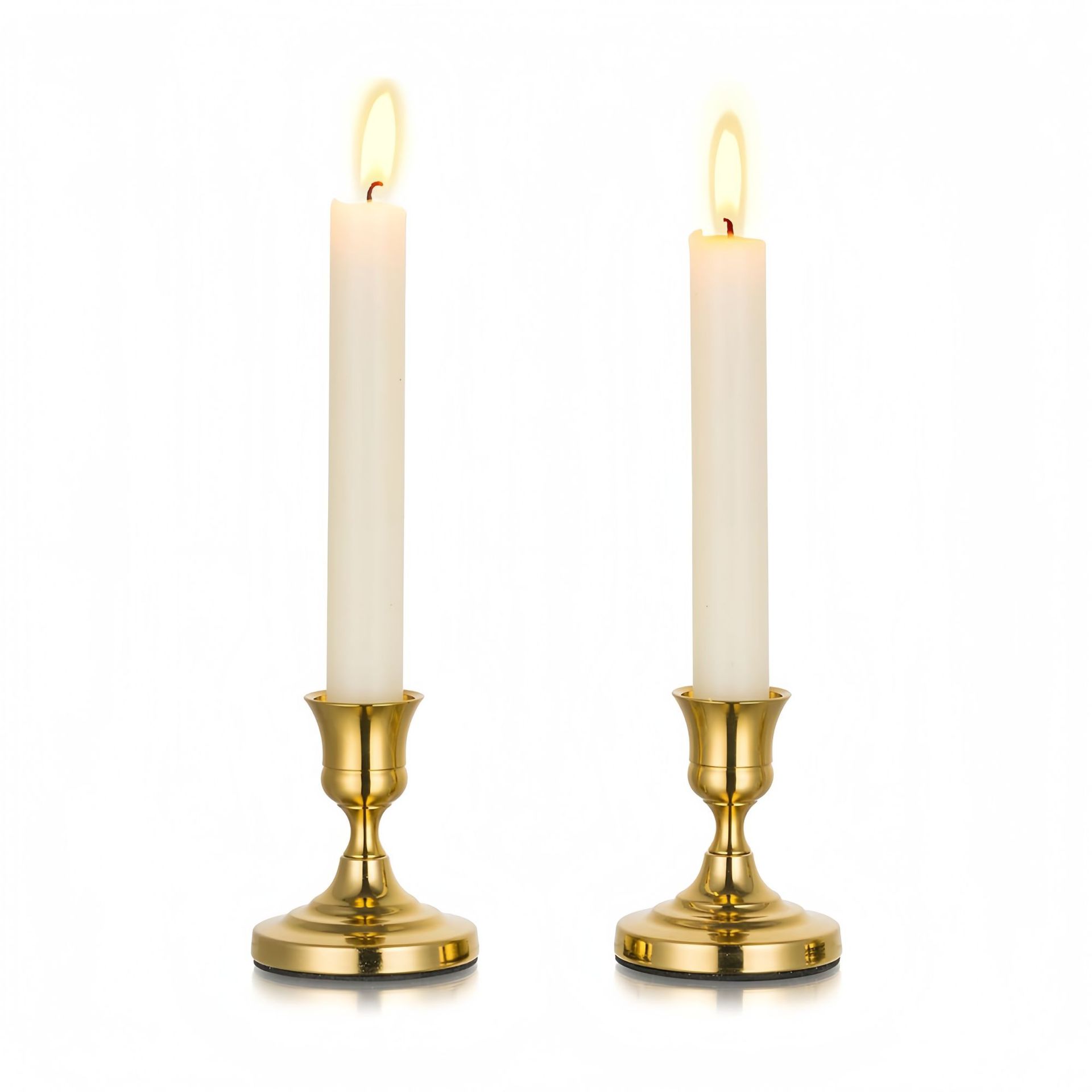 Adornos de candelabros de metal nórdico, lujo ligero, accesorios de cena románticos a la luz de las velas, mesa de comedor, exquisita base de vela en forma de copa de vino