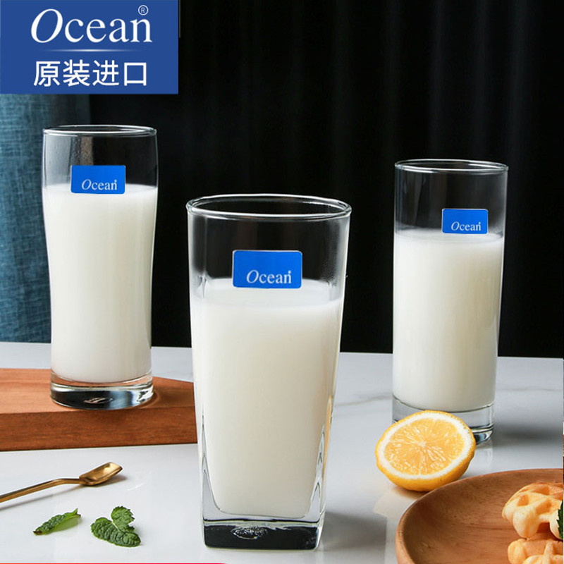 Ocean Oxin Ocean Glass Coming Bar Taza de agua Taza de té Taza de jugo Taza de cerveza Taza de leche Taza de bebida larga