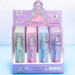 Cute carving knife Pen Press art knife cartoon paper cutting knife small size art knife hand account point glue pen wholesale