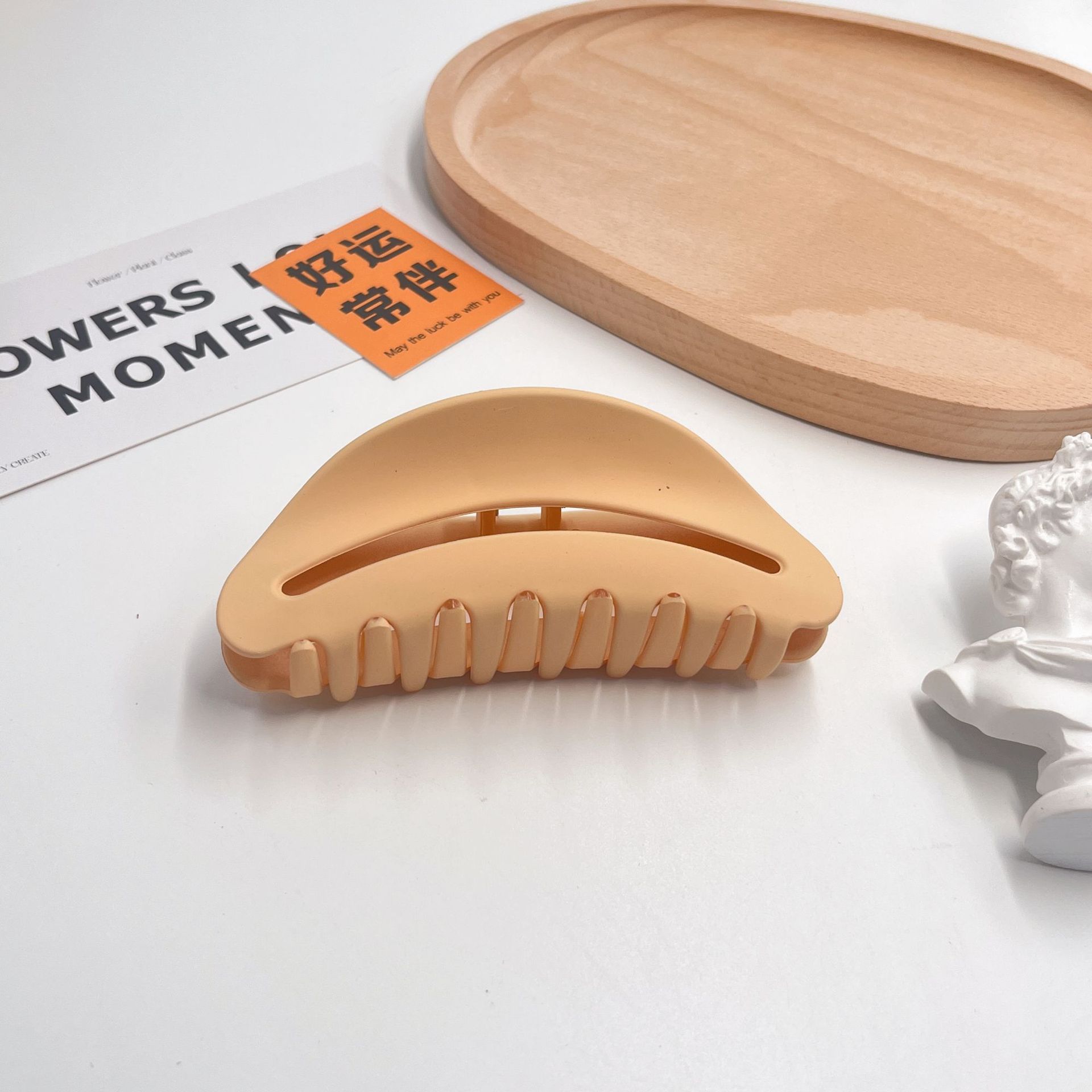 Pinza tipo tiburón extra grande de 13 cm, elegante y resistente