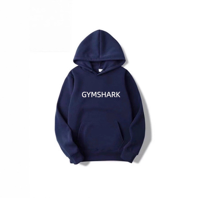Gymshark Men's and Women's Same Style Autumn and Winter Hooded Sweatshirt Sports Hoodie Export New Casual Loose Letter Print Gymshark Men's and Women's Same Style Autumn and Winter Hooded Sweatshirt Sports Hoodie Export New Casual Loose Letter Print