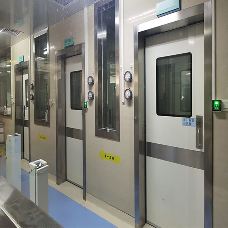 医院洁净区手术室负压门 定做实验室洁净门 洁净车间钢质门