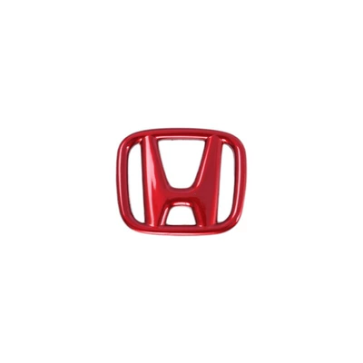 Other Automotive Exterior Supplies rear wing fender wheel eyebrow - h-steering-wheel-logo-matted-red