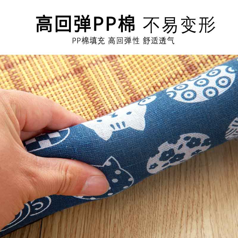 Estera para dormir de verano perrera gato nido verano perro perrera suministros para mascotas peluche pequeño perro cama estera cuatro estaciones universal