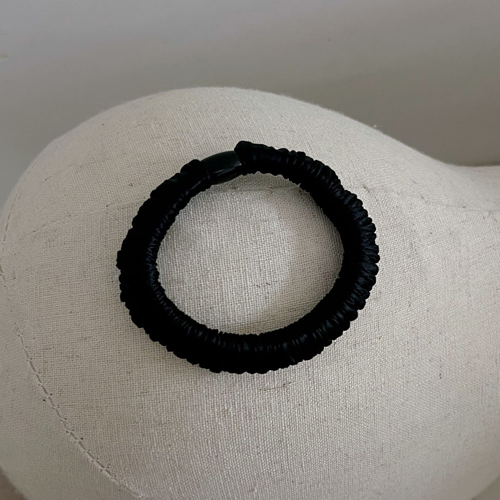 블랙 슈퍼 소프트 고무 밴드