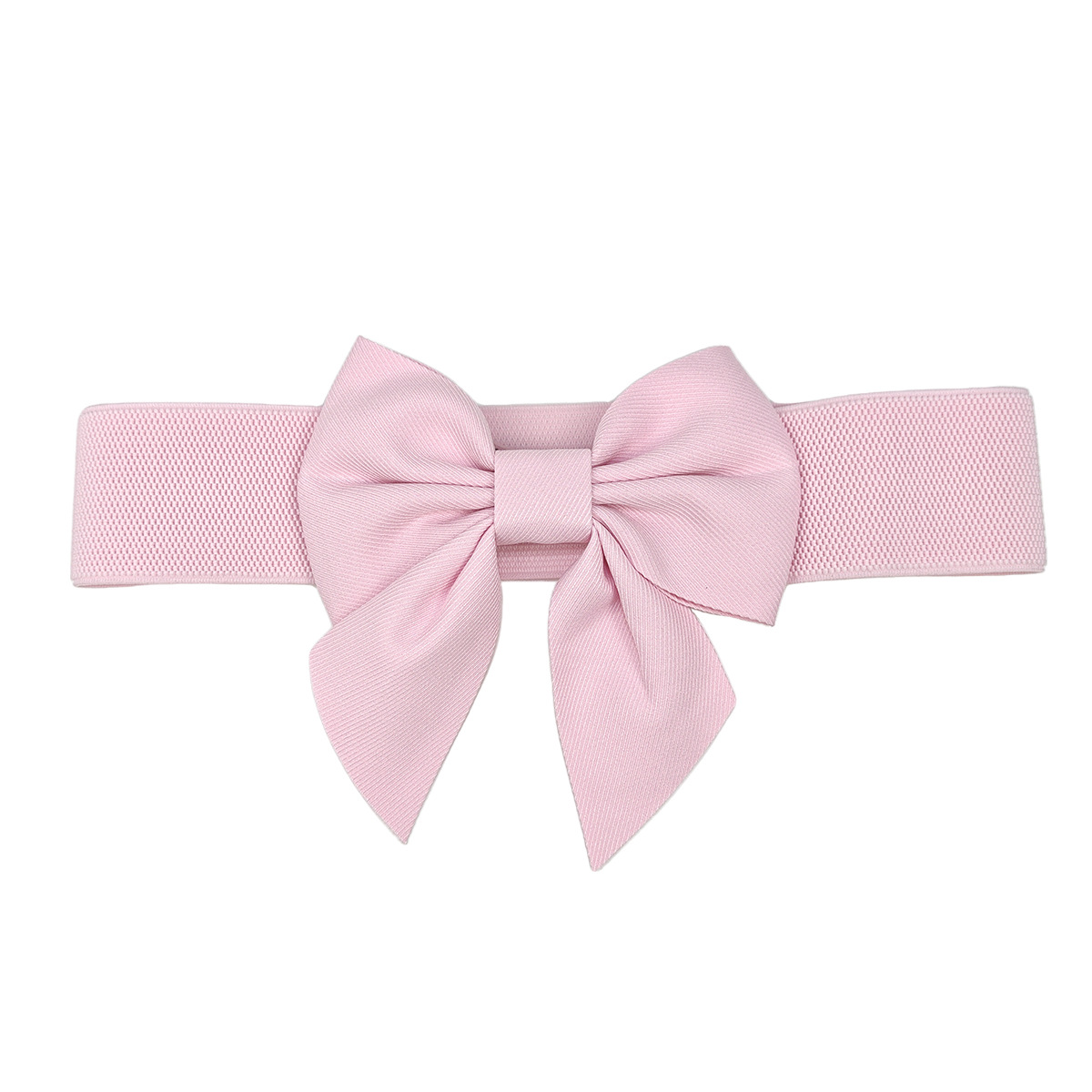 Cinturón ancho elástico transfronterizo vestido de mujer arco cintura sello cinturón decorativo moda accesorios a juego