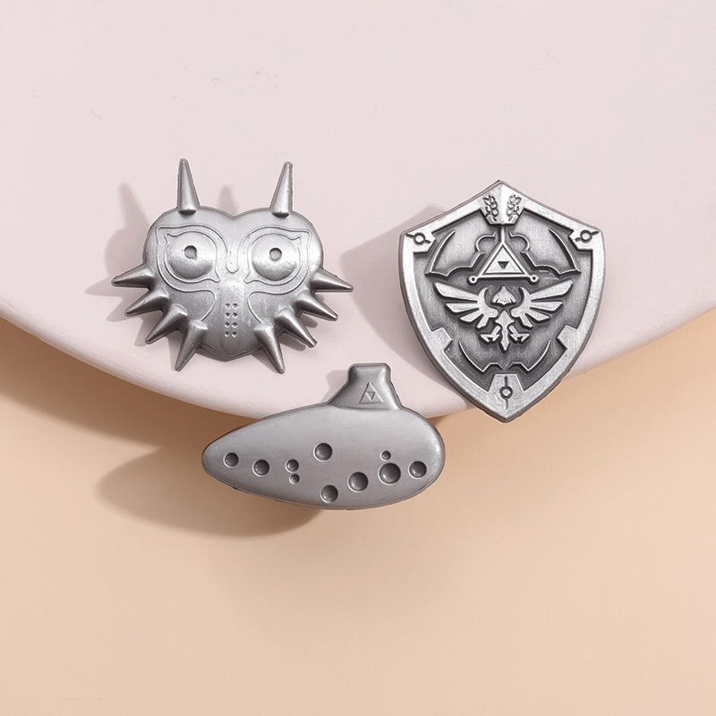 Cute Cartoon Alloy Plating Unisex Brooches display picture 6