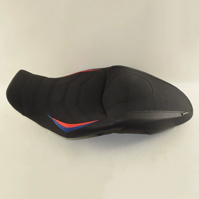 S1000Xr M1000Xr Motorcycle Integrated Seat: Motorcycle cushion - standard-model-red-and-blue-stripes