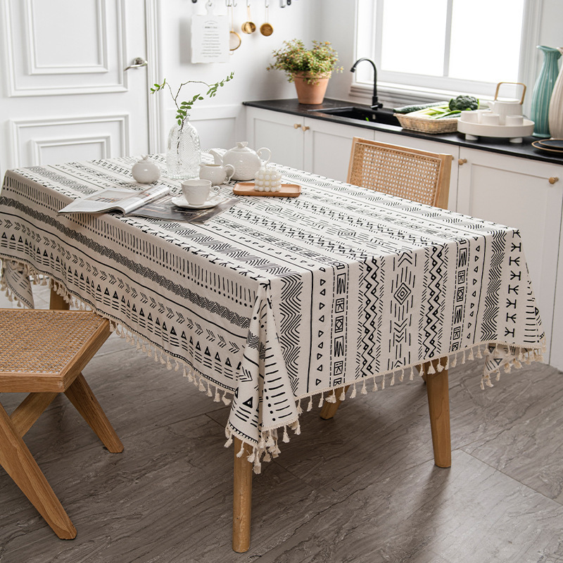 보헤미안 스트라이프 기하학(방수 및 방유)