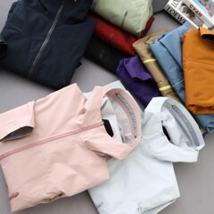 JK魚鱗紋防水防風男連帽突撃服ジャケット三層ゴム軽量型登山単層突撃服
