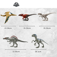美泰侏罗纪3统治巨兽龙霸王龙迅猛龙模型盲盒收藏恐龙GWP38