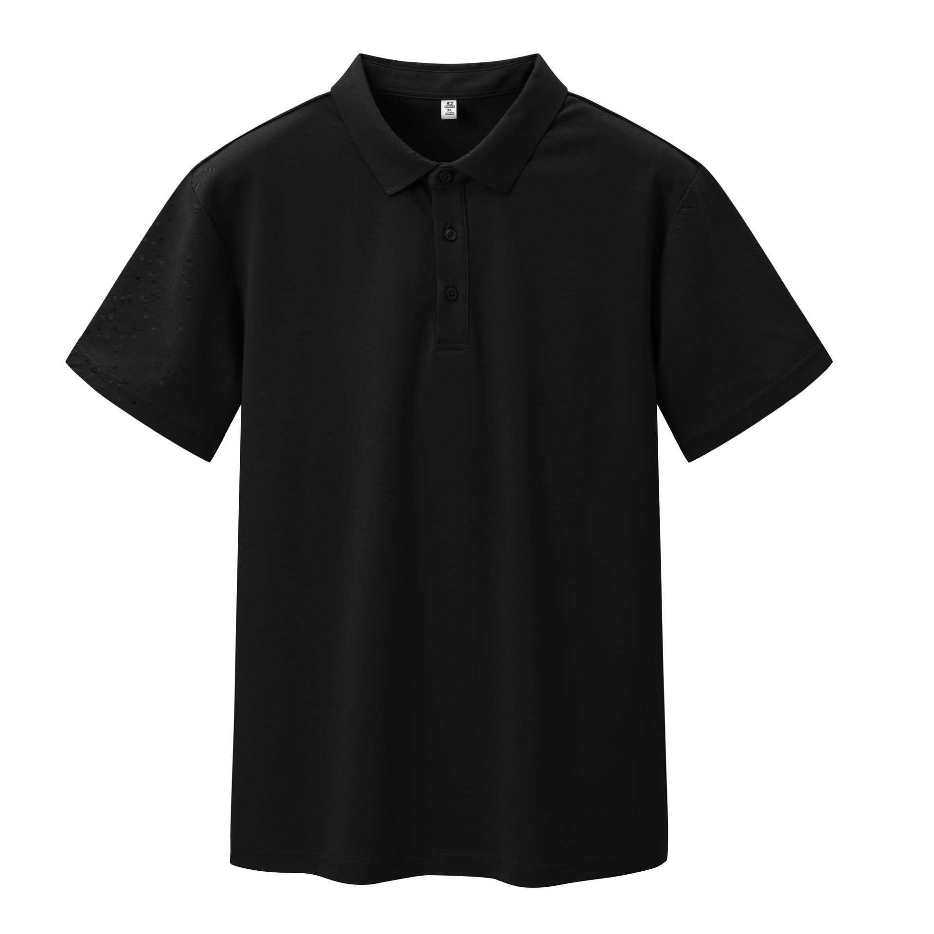 Camisa Polo Zhongde 8222 Solona, Verano, Negocios, Trabajo, Lujo Ligero de Alta Gama, Antibacteriana 7A, Cuello Solapa, Color Sólido