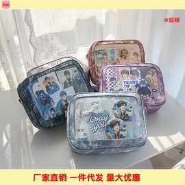 【48小时】新品追星动漫痛包少女斜挎包二次元手提制服牛仔纹代发