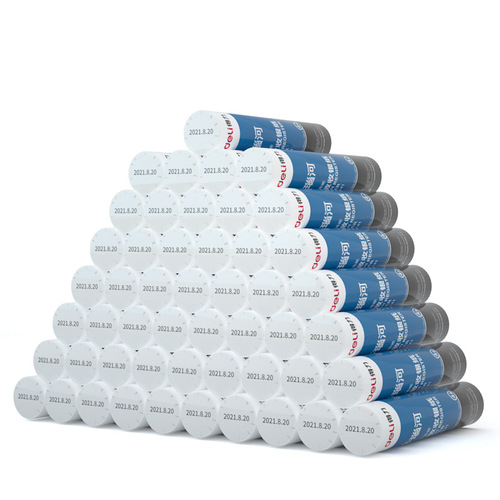 Deli 3141 3143 thermal cashier paper supermarket receipt paper receipt printing paper receipt thermal paper wholesale