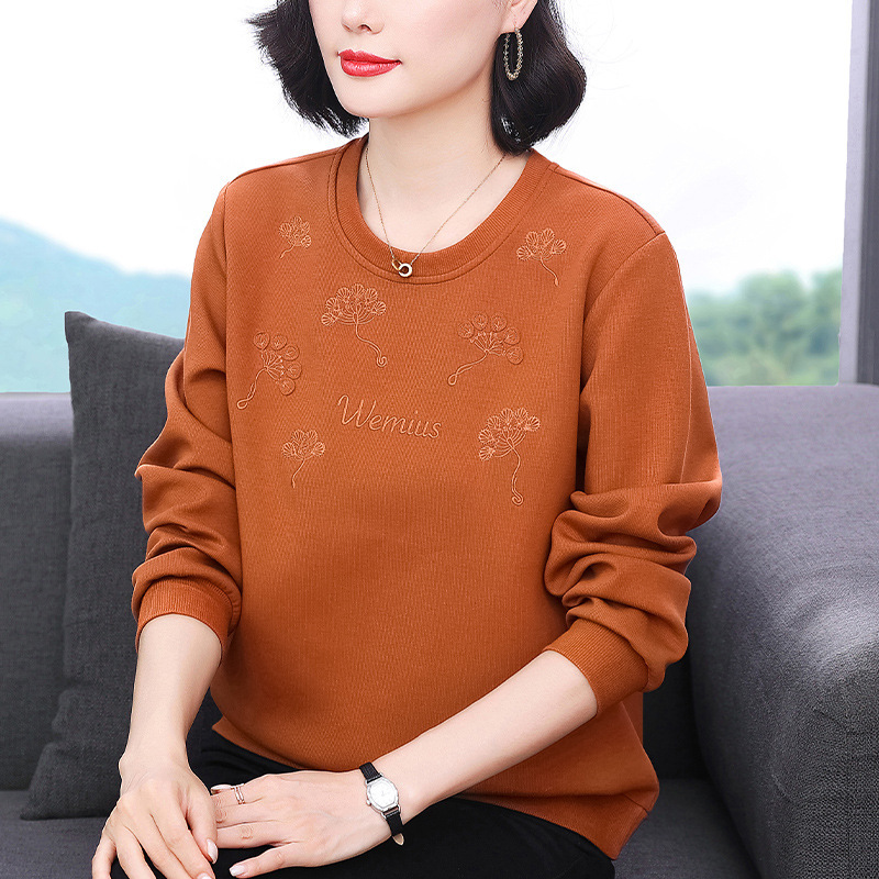 宽松大码卫衣女厚款秋妈妈装新款女装工厂直销批发跨境出口衣服|undefined
