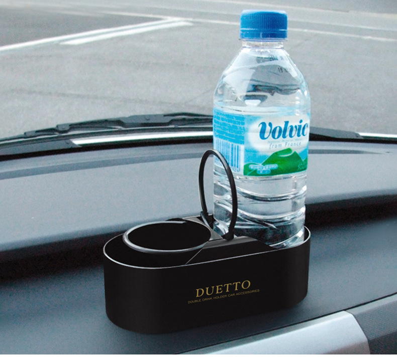 Car Cup Holder, Water Bottle Holder, Fixed Mount for Truck and Car Dashboard, Armrest Box Drink Holder, In-Car Cup Holder, Cup Tray